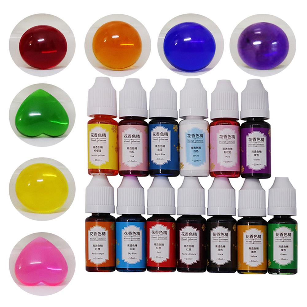 Flower Preservation Resin - 13 색 에폭시 수지 안료 DIY