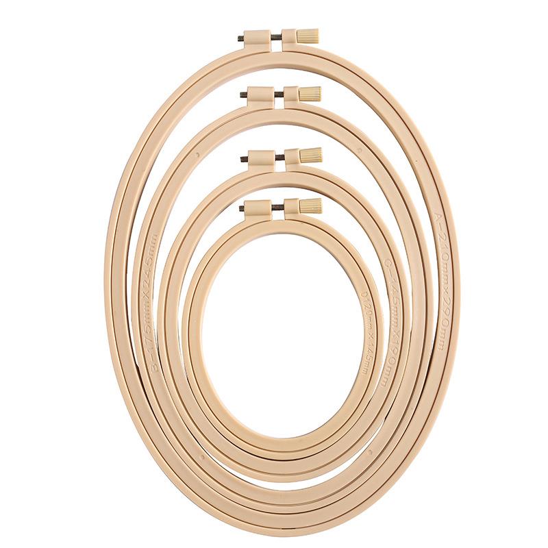 대나무 플라스틱 타원형 나무 색상 자수 후프 프레임,  - Wood Ring Blank 리뷰 및 가격