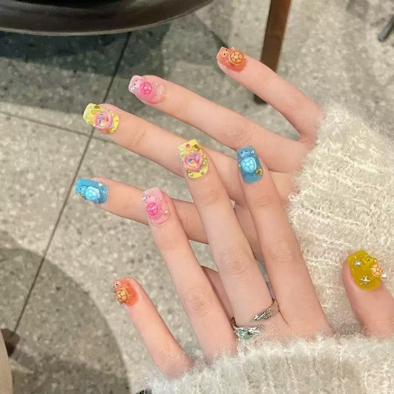 100개 미니 컬러풀 터틀 레진 참 플랫 백 카보숑 카 - Resin Craft Supplies 리뷰 및 가격