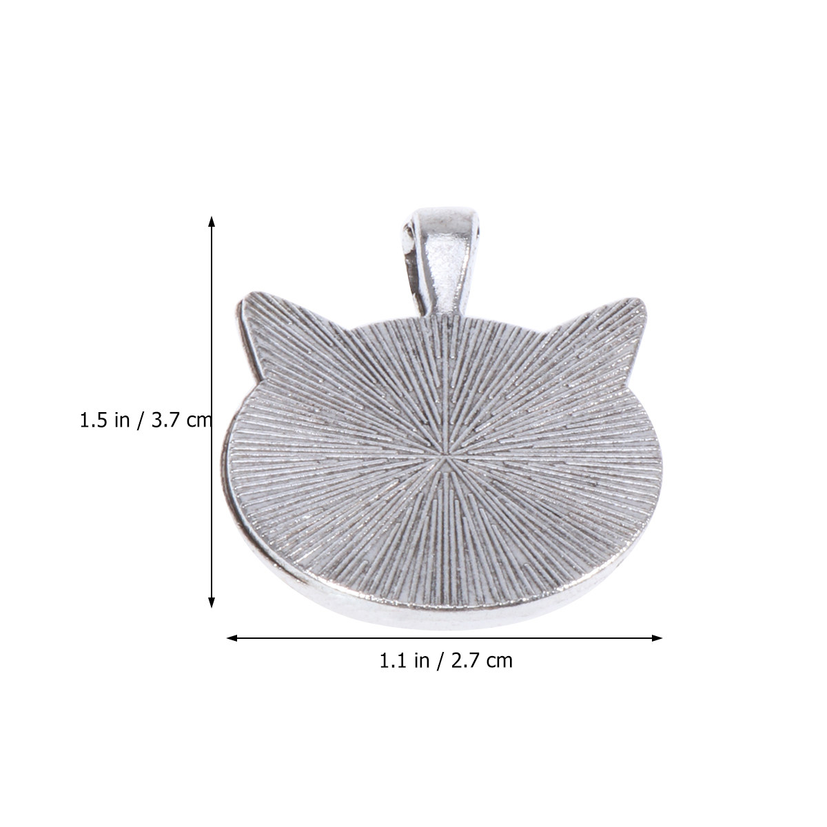 10Pcs 고양이 귀 베젤 펜던트 트레이 라운드 25M - Resin Jewelry Kit 리뷰 및 가격