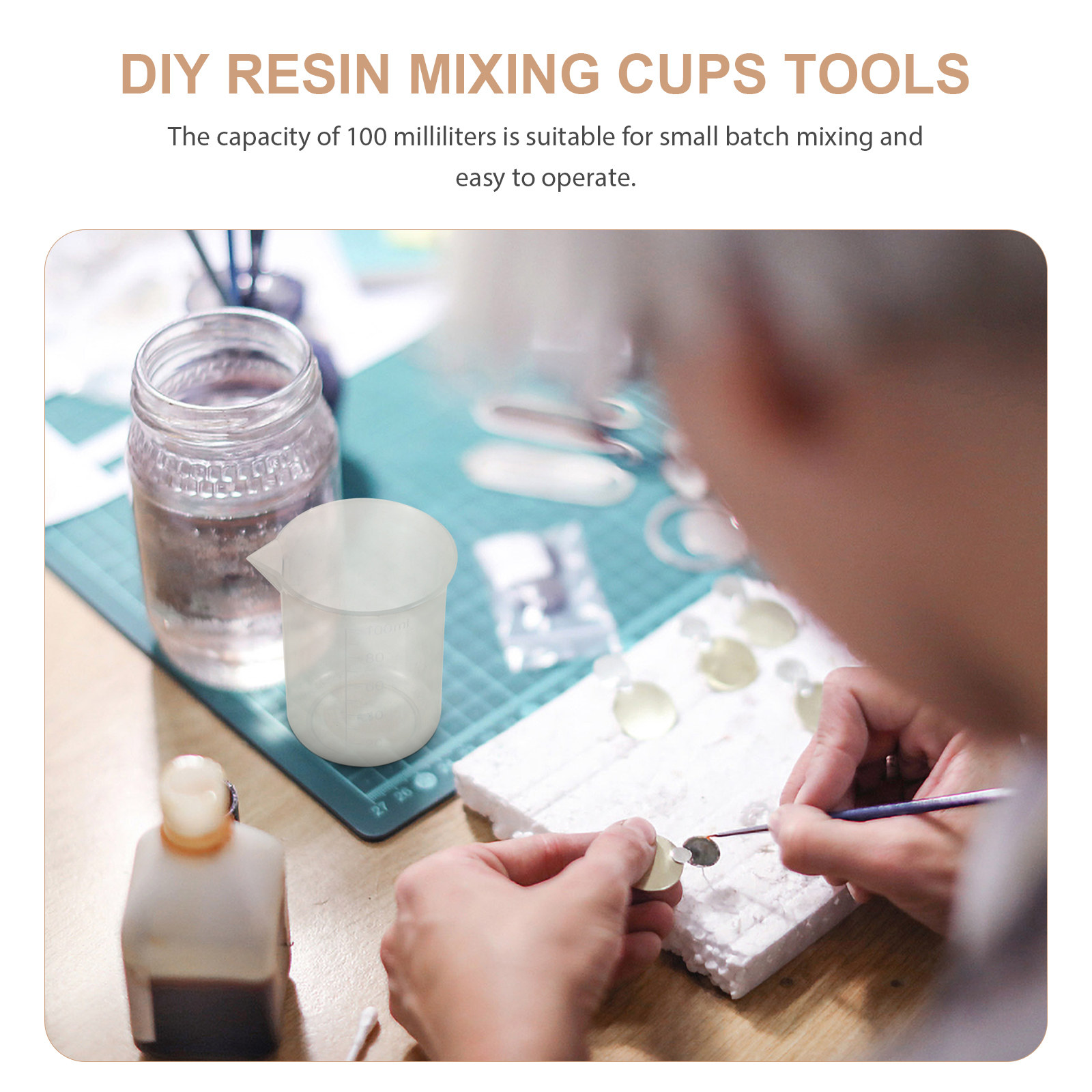 1세트 레진 혼합 컵 세트, 전문가용 DIY 에폭시 레 - Resin Craft Supplies 리뷰 및 가격