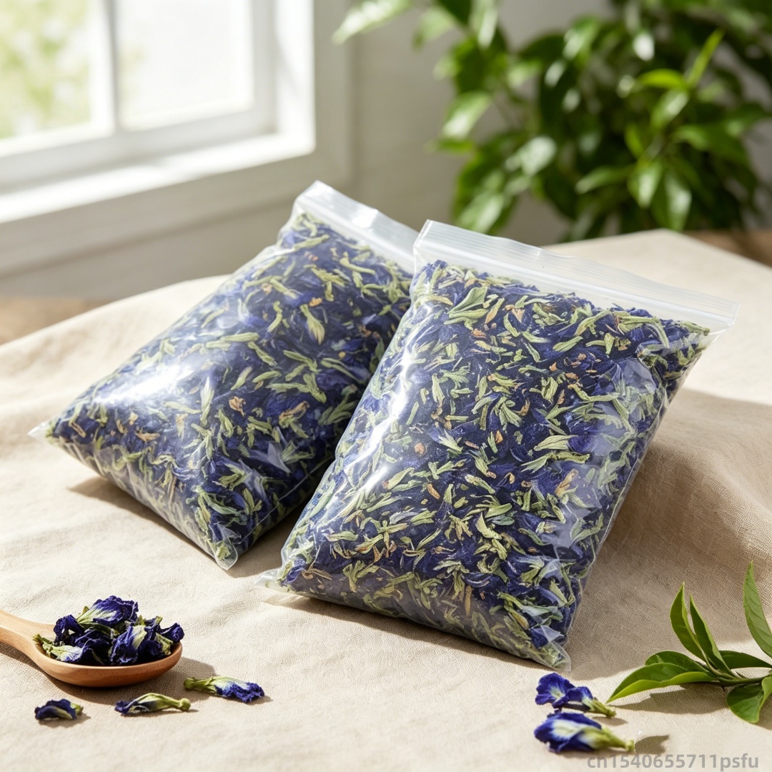 천연 나비난초 드라이플라워 블루 버터플라이 피 플라워  - Dried Flower Bulk 리뷰 및 가격